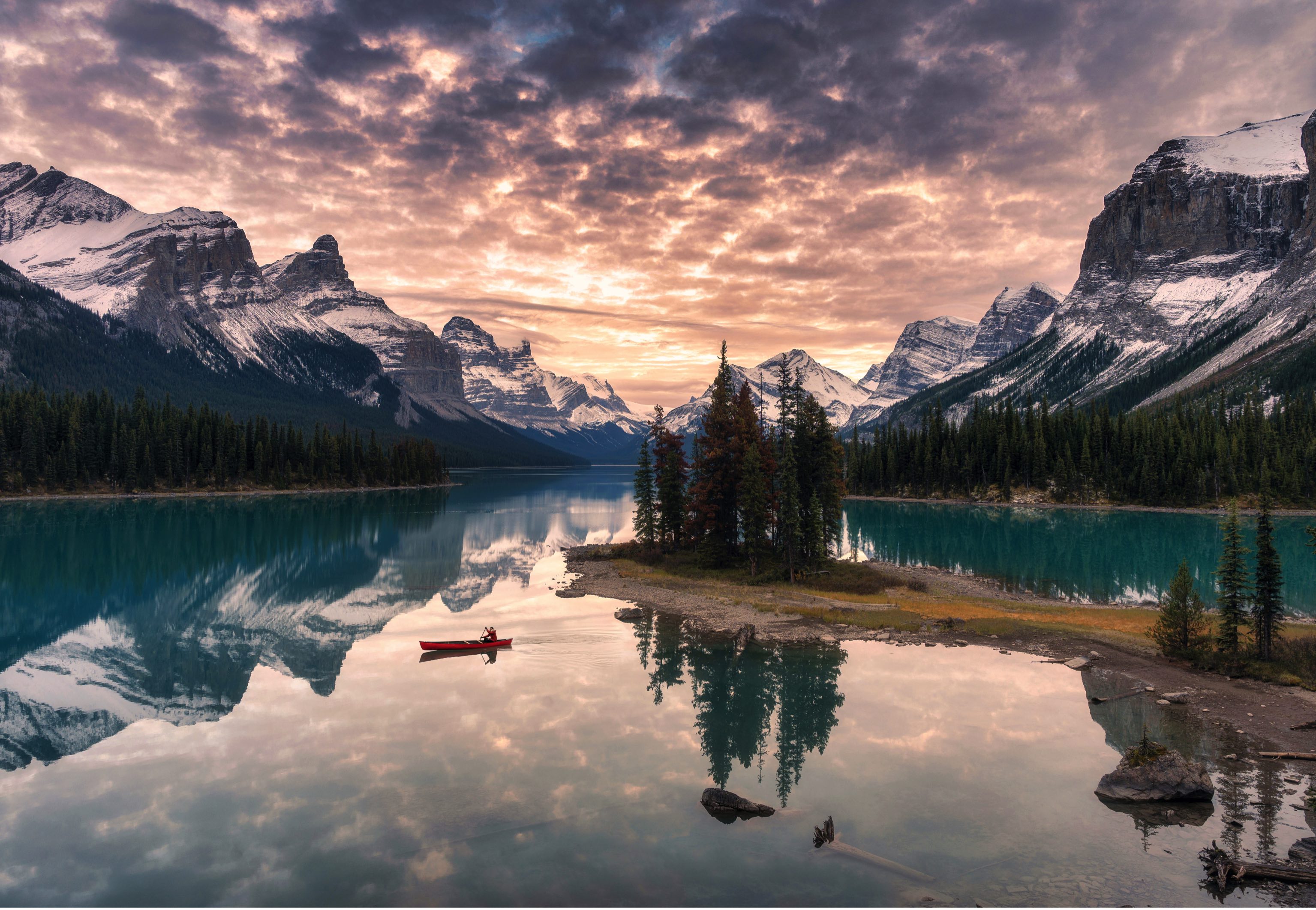Paysage au parc jasper